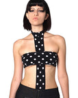Y2K Gothic Polka Dot Sexy Street Style Jumpsuit