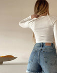 Stylish Lace-Up Long Sleeve Top for Women