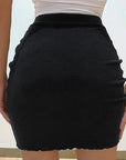 Summer New Women's Irregular Mini Skirt
