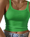 Summer Women's Crop Tank Top - Stylish and Trendy