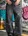 American Street Style Loose Fit Men's Jeans