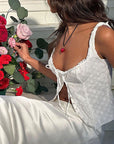Vintage Lace Cami Top for Summer