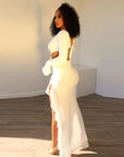Summer Sexy Street Style Long Sleeve V-Neck Dress