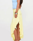 Fashion Women's High Waist Irregular Split Skirt