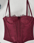Nazada Sexy Lace Bodice Backless Camisole