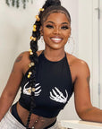 Stylish Cropped Halter Top for Night Out