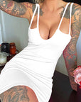 Slim Fit Spaghetti Strap Dress