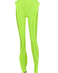 Trendy Solid Color Skinny Pants for Women