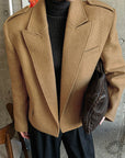 Stylish Warm Woolen Blazer for Women