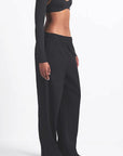 Loose Fit High Waist Wide Leg Pants for Women