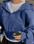 Stylish Warm Hooded Sweatshirt for Women