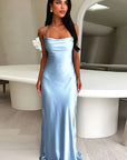 Backless Satin Sexy Dress for Women