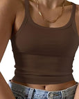 Summer Women's Crop Tank Top - Stylish and Trendy