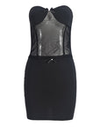 Fashionable Women's Two-Piece Set with Sheer Design