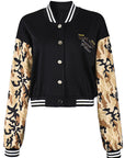 Trendy Women's Color Block Cardigan for Fall