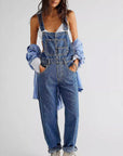 Casual Loose Denim Overalls for Women