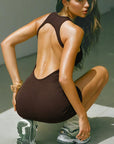 Backless Bodycon American Style Dress