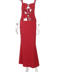 Sexy Hollow Out Mermaid Dress for Women