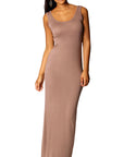 Elegant Summer Casual Sleeveless Maxi Dress