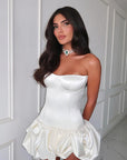 Chic Strapless A-Line Dress for Women