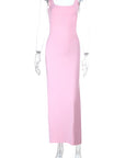Elegant Backless Bowknot Dress