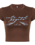 Trendy Summer Short Sleeve T-Shirt for Women