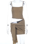 Summer Sheer Hollow Out Strap Dress