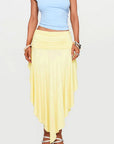 Fashion Women's High Waist Irregular Split Skirt