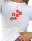 Trendy Summer T-Shirt with High Waist Pants