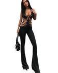 2026 Summer New Women's Sleeveless Backless Jumpsuit