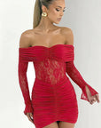 Summer Chic Halter Lace Long Dress