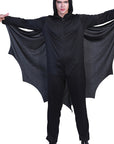 Cosplay Bat Costume with Hood for Parties