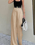 High Waist Wide Leg Trousers for Women