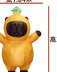 Cute Inflatable Capybara Costume for Parties