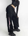 High Street Hip Hop Jogger Pants for Women