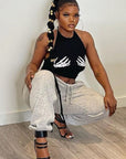 Stylish Cropped Halter Top for Night Out