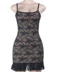 Sexy Lace Bodycon Dress for Beach Vacation