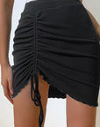 Summer New Women's Irregular Mini Skirt