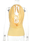 Summer Street Style Deep V Slim Fit Tank Top