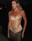 Chic Strapless Top with Bust Pads