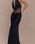 Summer French Style Bodycon Dress with Ruffles