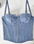 Nazada Sexy Lace Bodice Backless Camisole