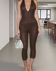 Sexy Halter Neck Jumpsuit for Women