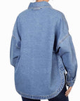 Trendy Women's Loose Denim Jacket
