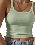 Summer Women's Crop Tank Top - Stylish and Trendy