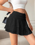 New Layered Lace Mini Skirt for Women