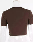 Summer Slim Fit Short Sleeve T-Shirt