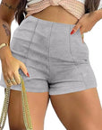 High-Waisted Casual Shorts for Women