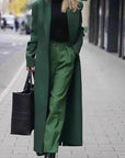 2026 Autumn Winter Women's Long Solid Color Coat