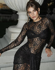 Elegant Lace Bodycon Dress for Women